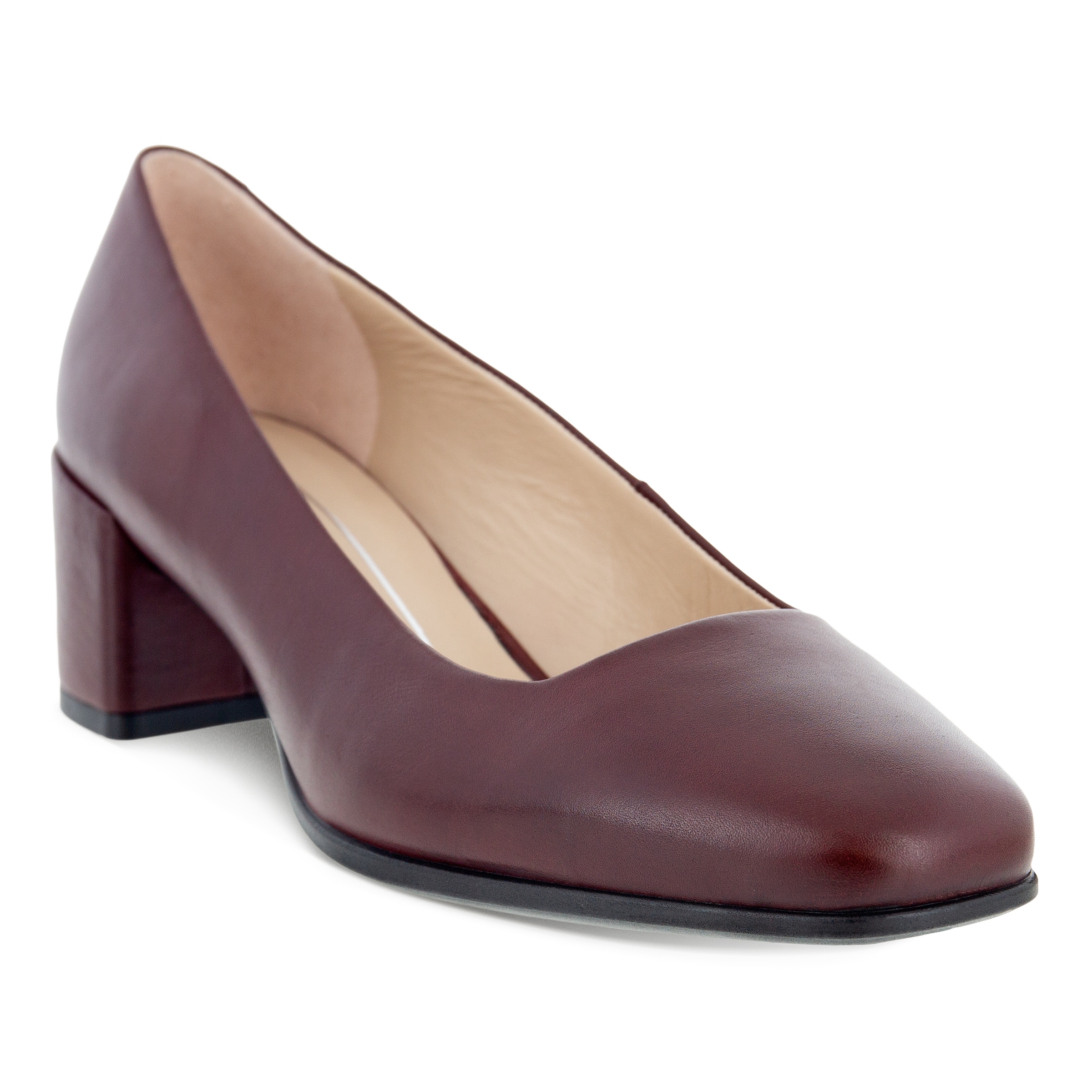 ECCO Women Shape Squared Pump 35mm - Brown - Main