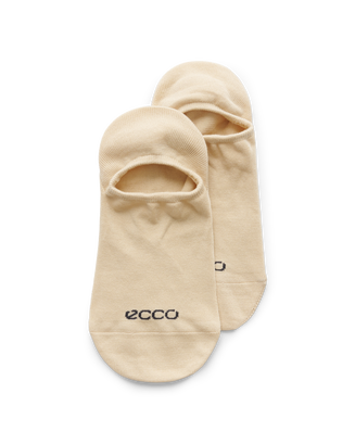 ECCO® Classic No-Show Socks - Beige - Main