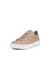 Women's ECCO® Street Tray Wave Leather Sneaker - Beige - Main