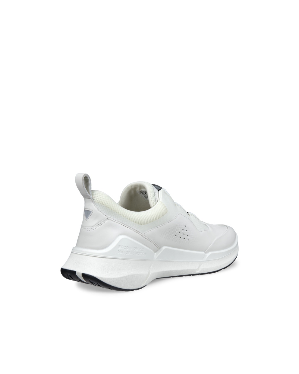 Men's ECCO® Biom 2.2 Boa Leather Sneaker - White - Back