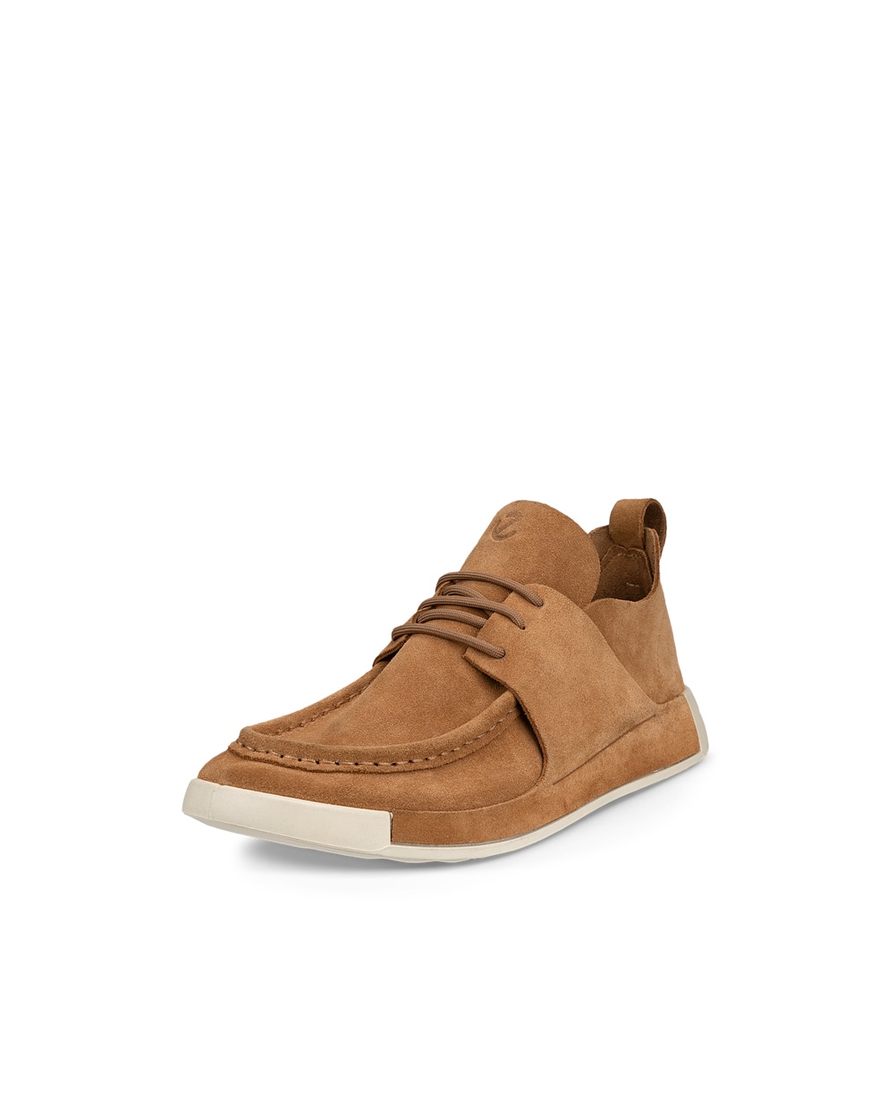 ECCO Cozmo メンズ ヌバックモックトゥシューズ - Brown - Main