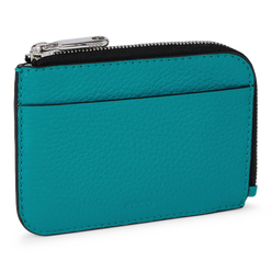 ECCO Wallet Card Case Zipped - Blue - Main