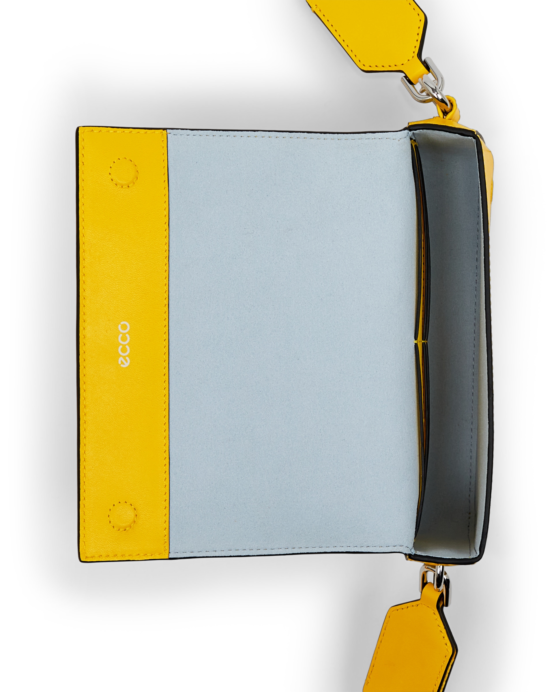 ECCO® Leather Crossbody Bag - Yellow - Birdeye