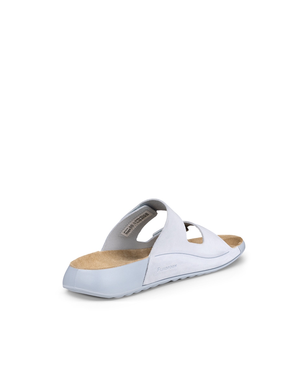 ECCO® Cozmo sandale en nubuck deux brides pour femme - Bleu - Back