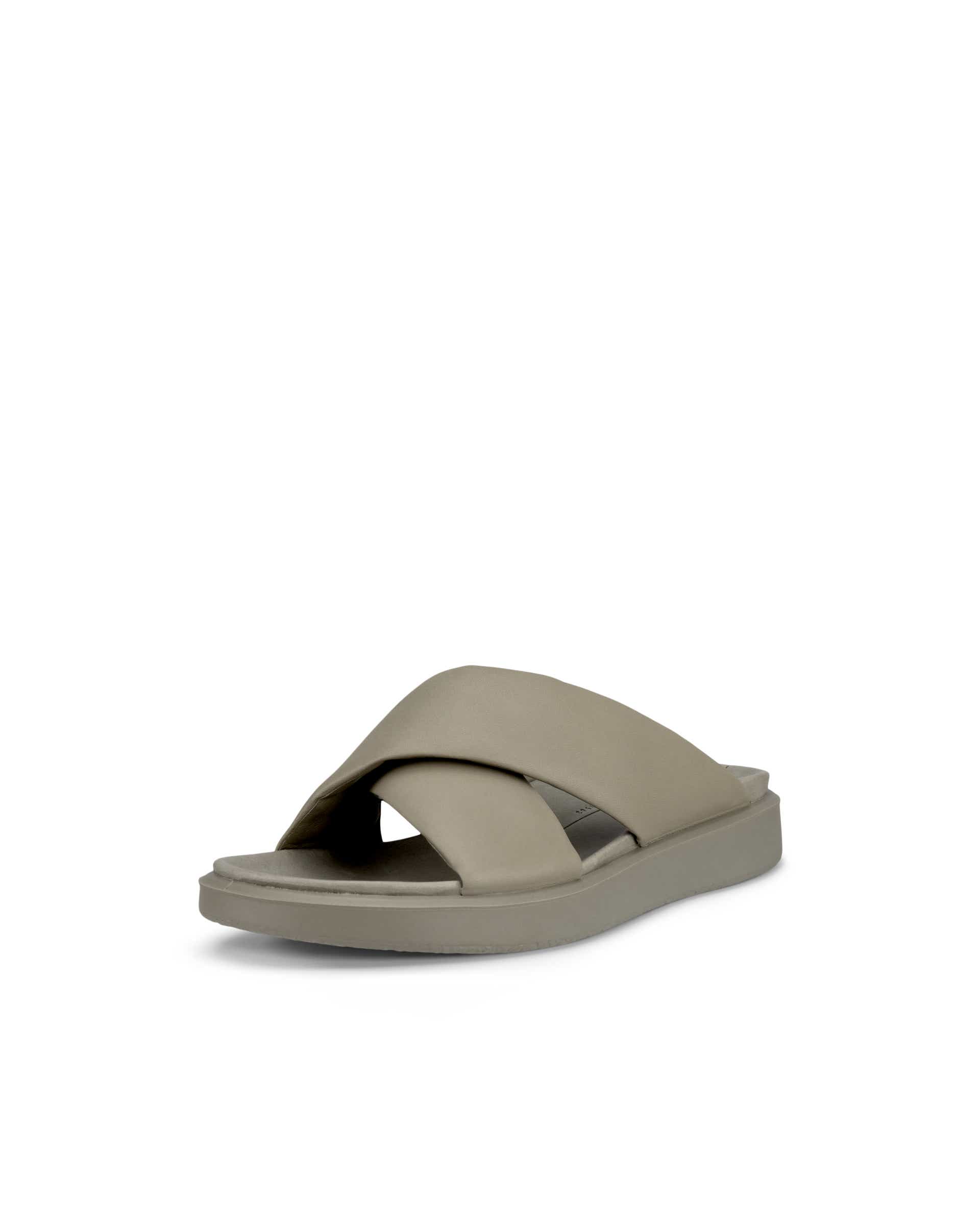 Sandalias de tiras de piel ECCO® Flowt LX para mujer - Verde - Main