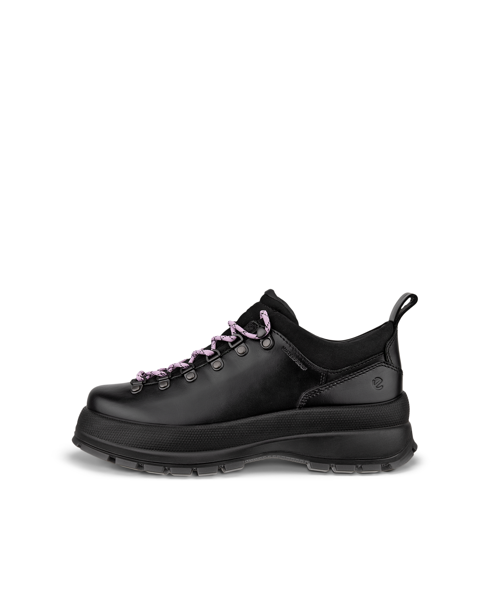 Zapatos impermeable de piel ECCO® Track 30 para mujer - Negro - Outside