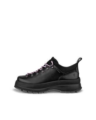 Zapatos impermeable de piel ECCO® Track 30 para mujer - Negro - Outside