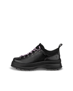 Zapatillas de piel ECCO® Track 30 para mujer - Negro - Outside