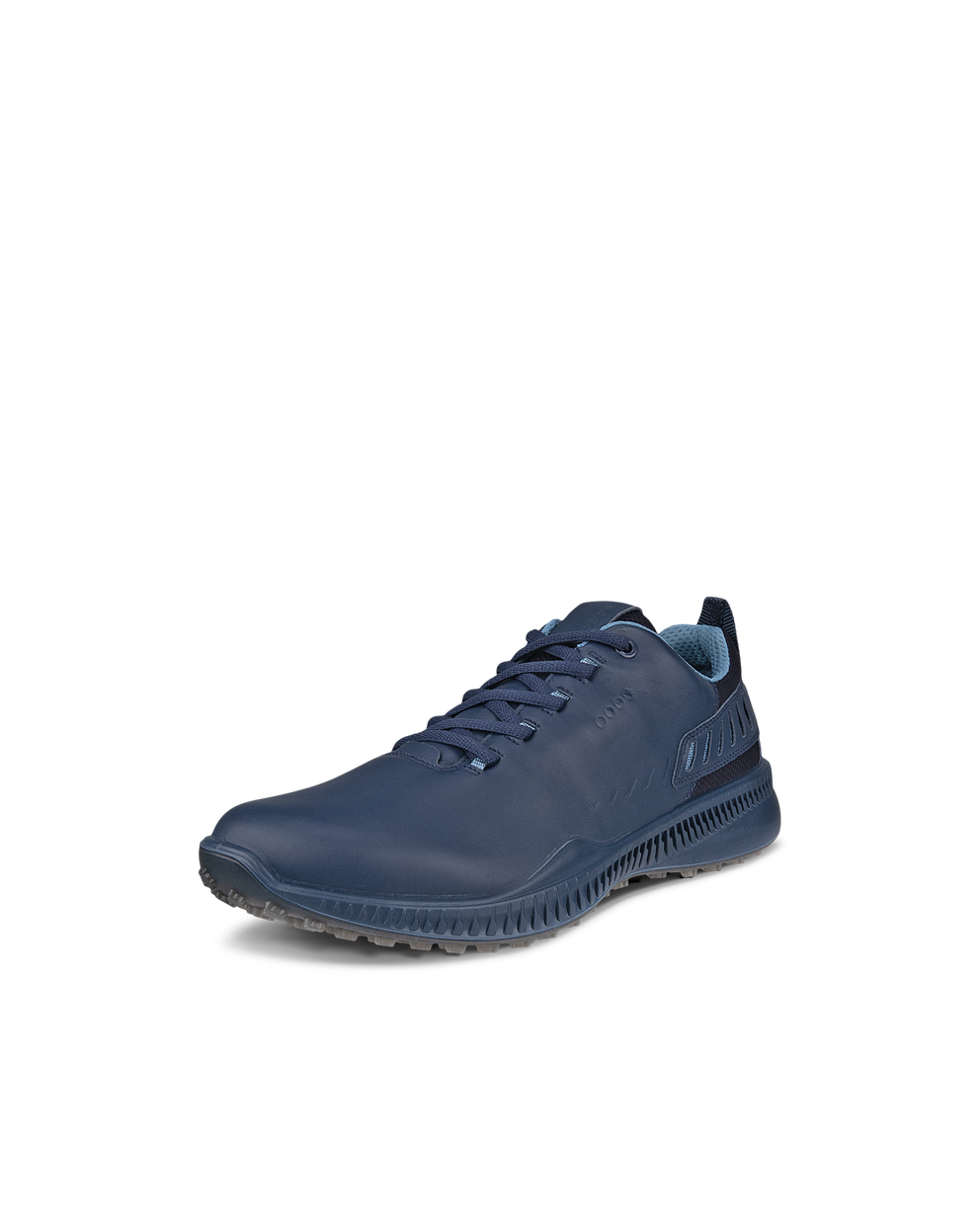 Men's ECCO® Golf S-Hybrid Leather Waterproof Shoe - Blue - Main