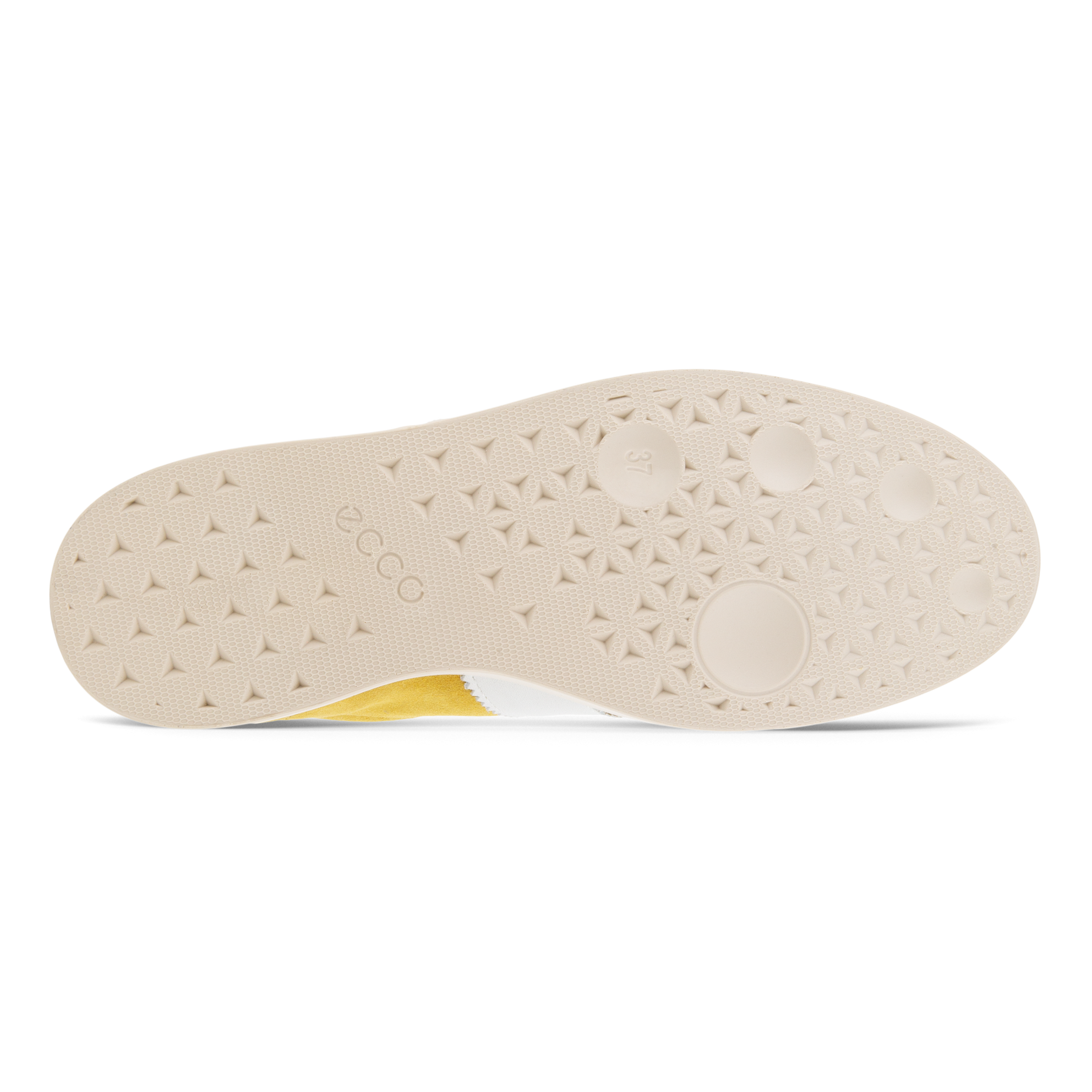 ECCO® Street Lite baskets en daim pour femme - Jaune - Sole