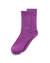 ECCO® Vibe Ribbed Crew Socks - Purple - Main