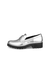 여성용 ECCO® Modtray 가죽 로퍼 - Silver - Outside