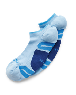 ECCO® Golf Tech-Tour Lite No-Show Socks - Blue - Main