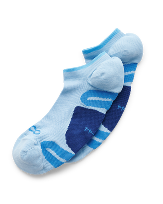 ECCO® Golf Tech-Tour Lite No-Show Socks - Blue - Main