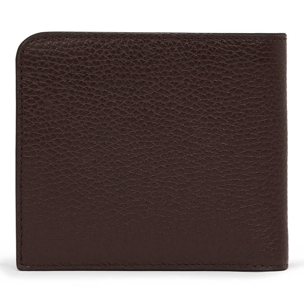 ECCO® Small Leather Wallet - Brown - Back