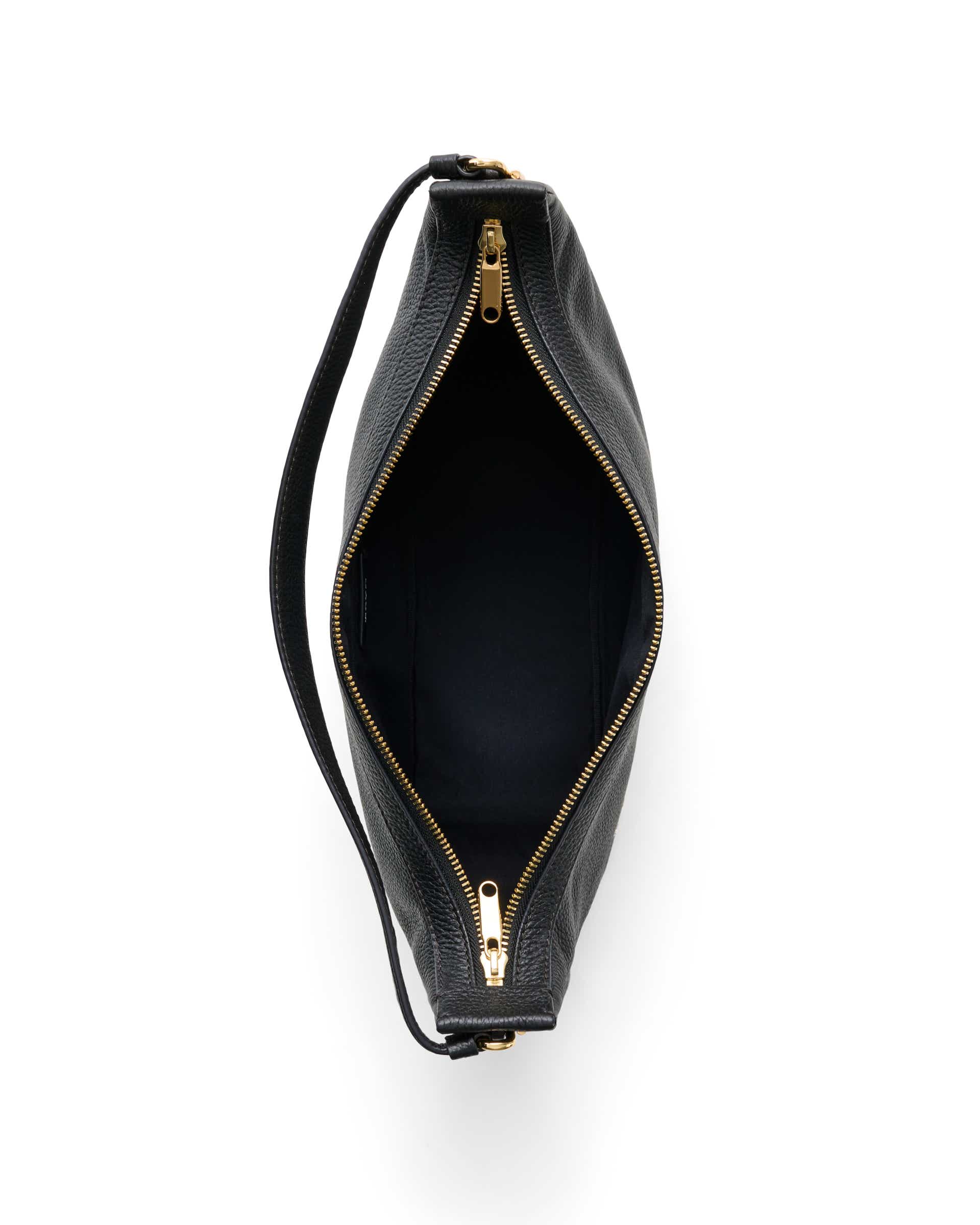 ECCO® Hobo kožna torba hobo - Crna - Birdeye