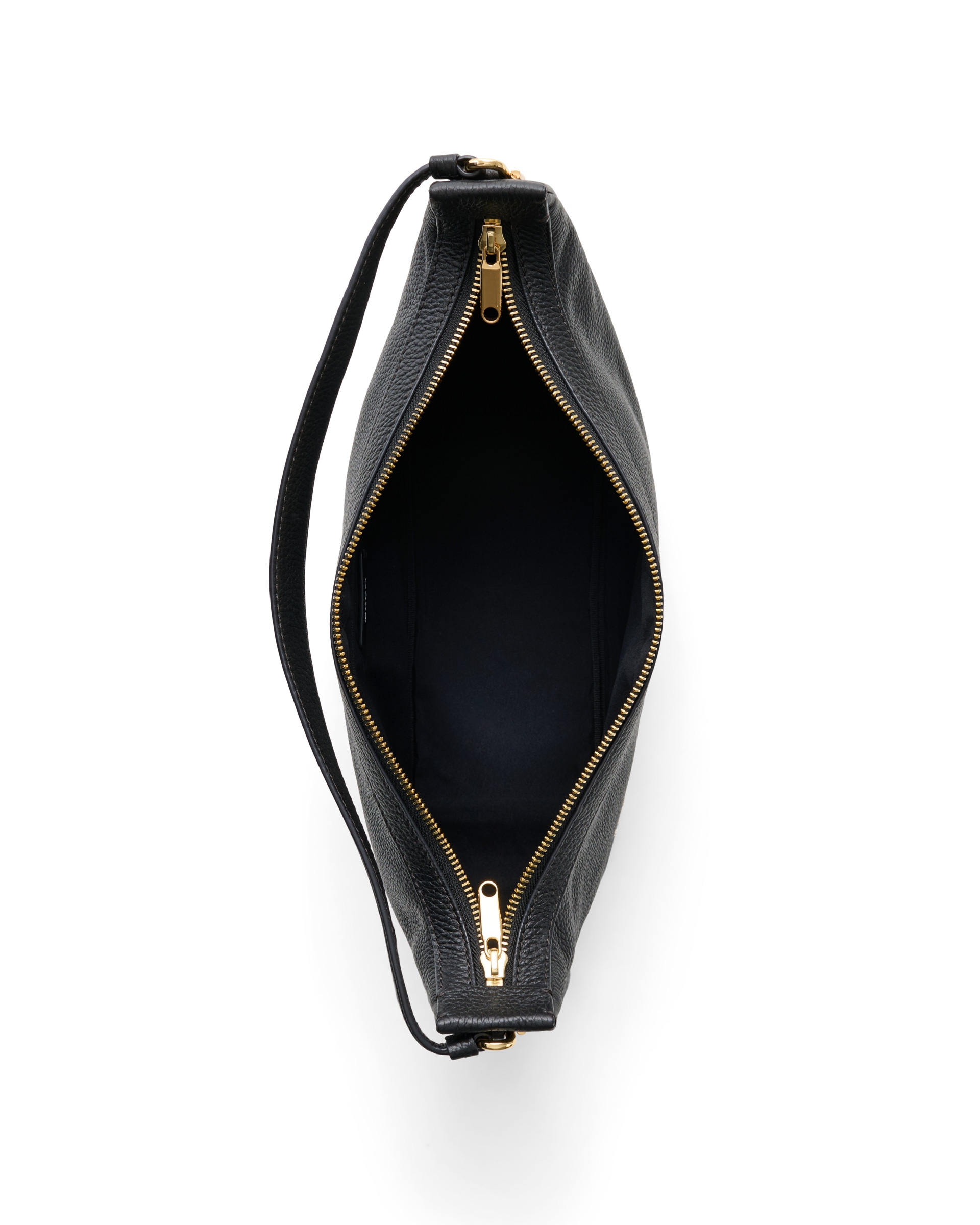 ECCO® Hobo kožna torba hobo - Crna - Birdeye
