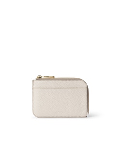 ECCO ZIPPED CARD CASE - Beige - Main