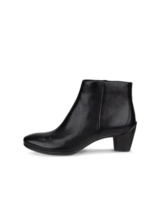 Women's ECCO® Sculptured 45 Leather Ankle Boot - Black - Outside