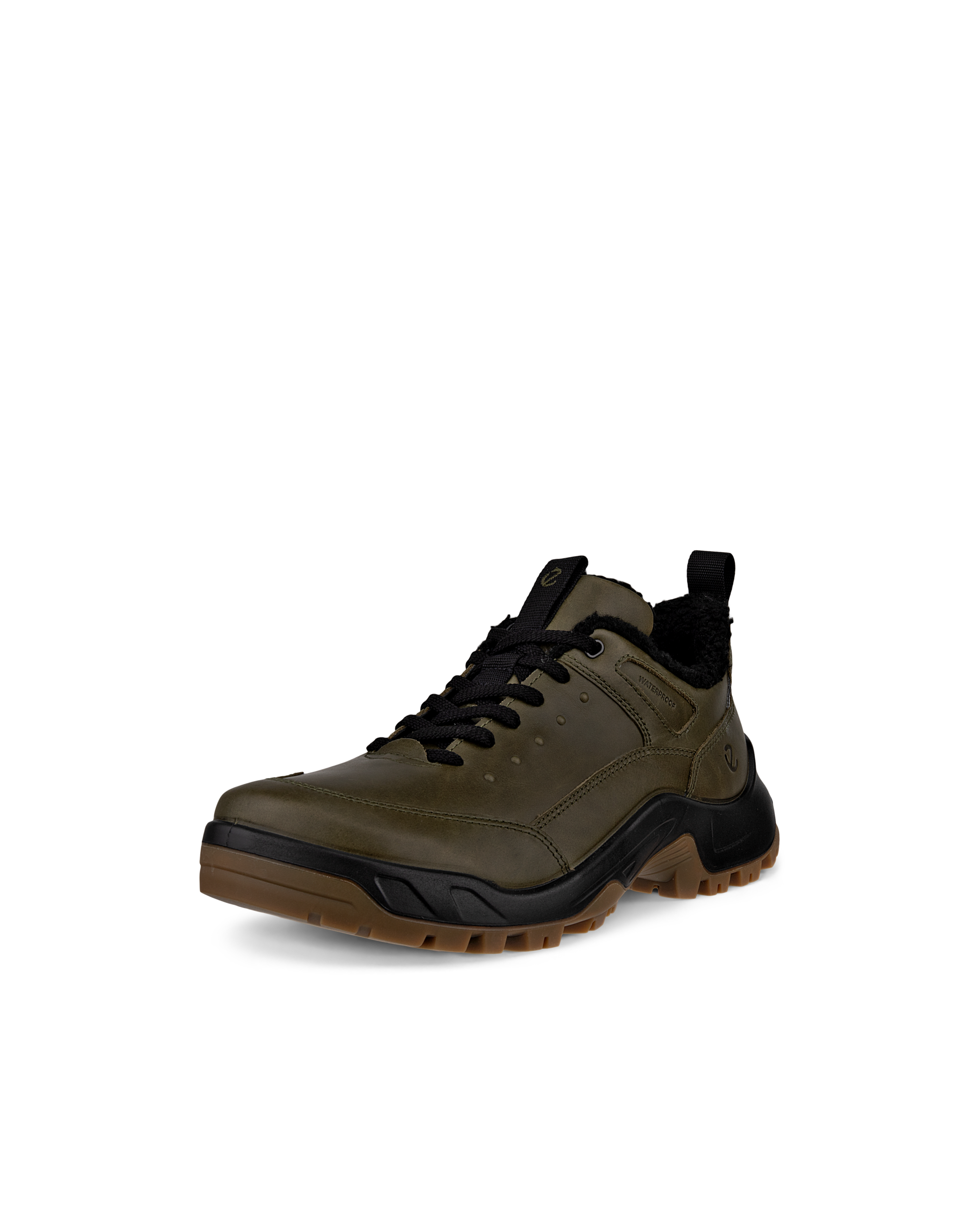 Zapatos impermeable de piel ECCO® Offroad para hombre - Verde - Main