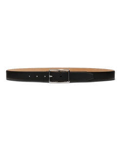 ECCO ITALIAN TEXTURED BELT - Black - Main