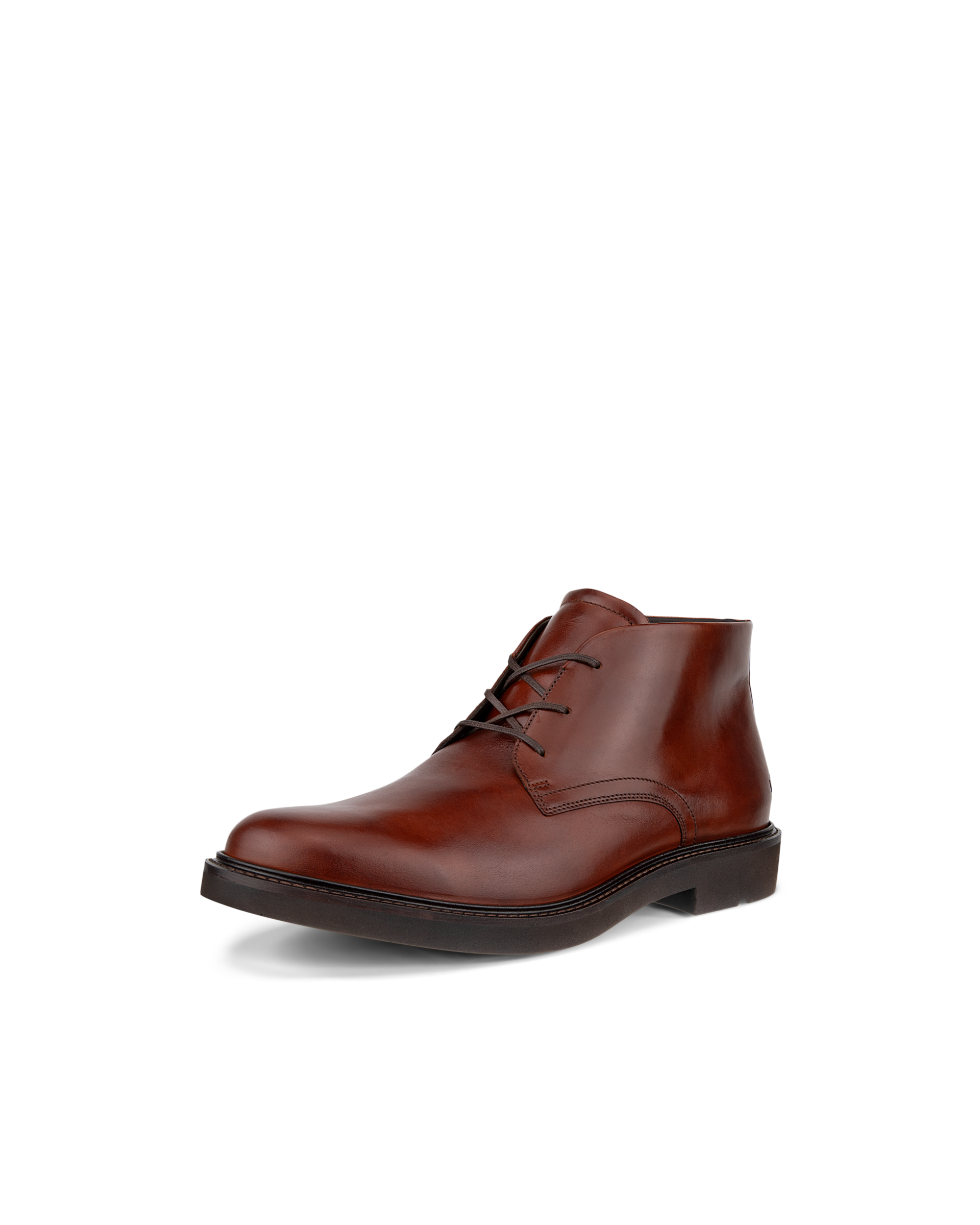 ECCO® Metropole London bottines chukka en cuir pour homme - Brun - Main