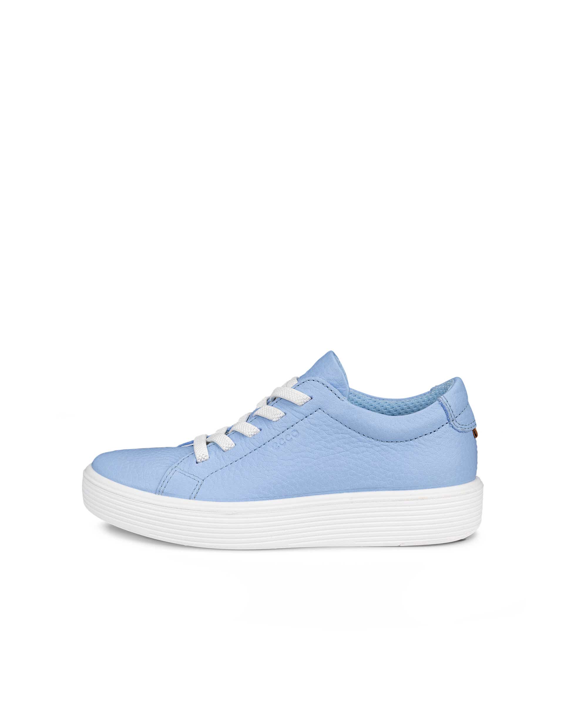 Zapatillas de piel ECCO® Soft 60 para niño/a - Azul - Outside