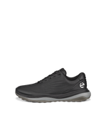 Men's ECCO® Golf LT1 Leather Waterproof Golf Shoe - Grey - Outside