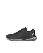 Men's ECCO® Golf LT1 Leather Waterproof Golf Shoe - Black - Outside