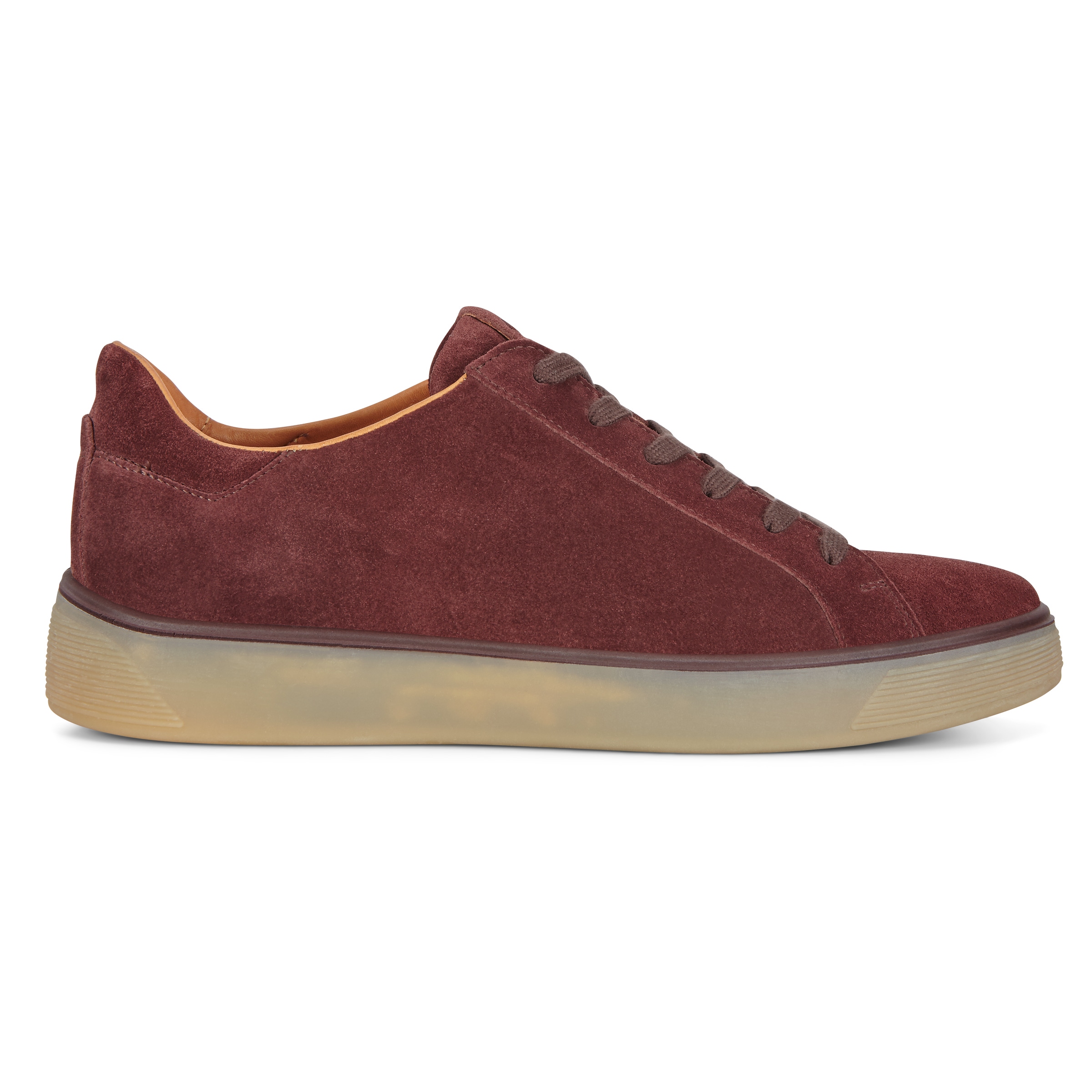 ECCO Street Tray Sneaker - Brown - Outside