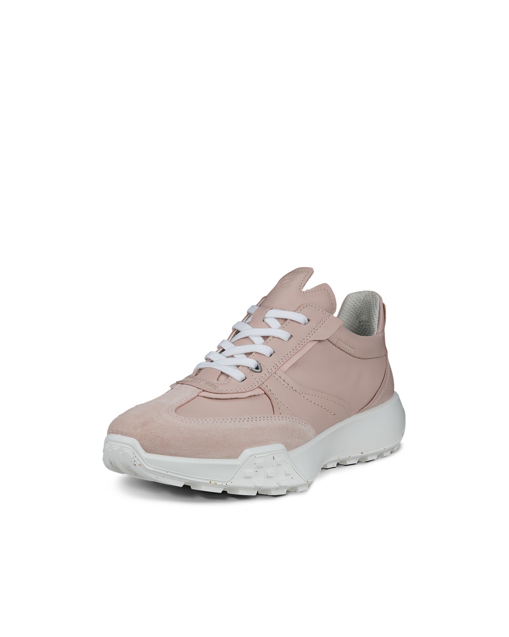 Women's ECCO® Retro Leather Sneaker - Pink - Main