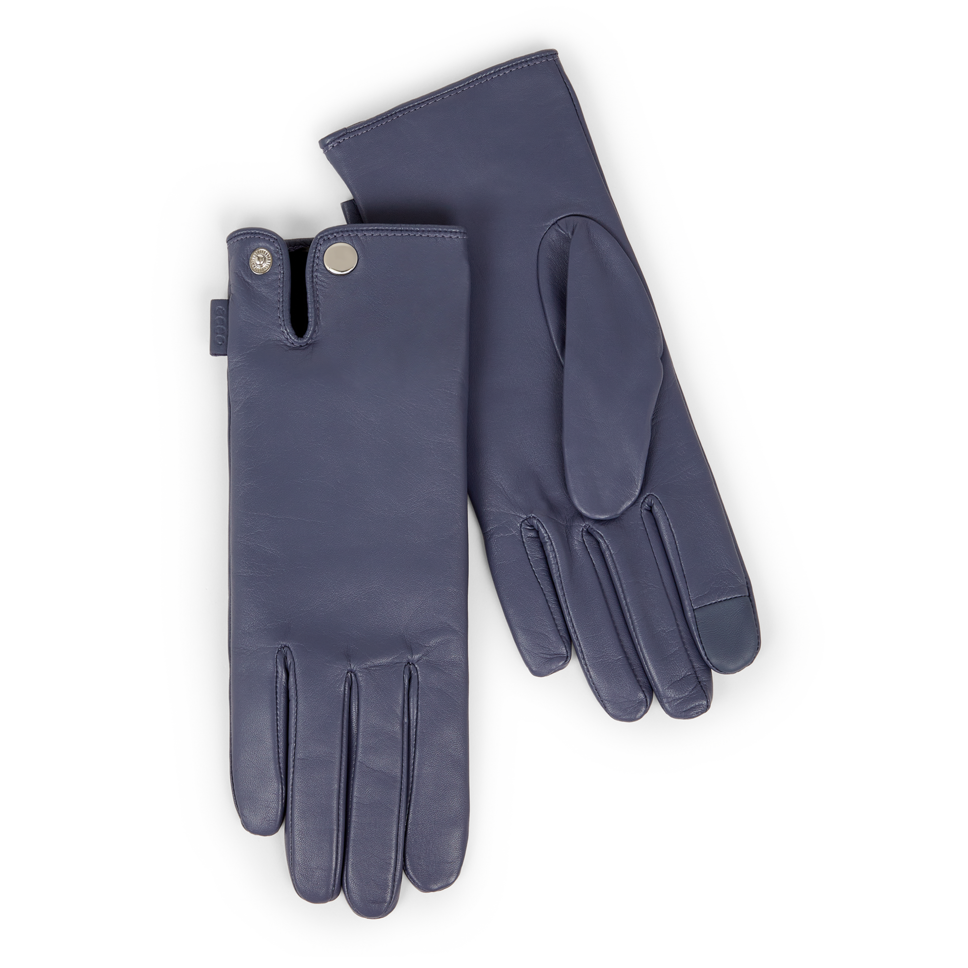 Unisex ECCO® Gloves Leather Gloves - Purple - Main