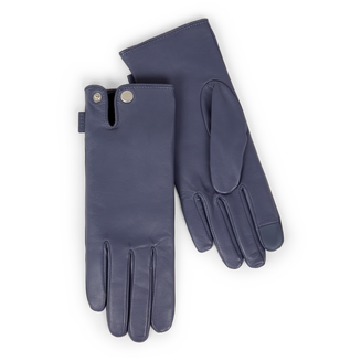 Unisex ECCO® Gloves Leather Gloves - Purple - Main