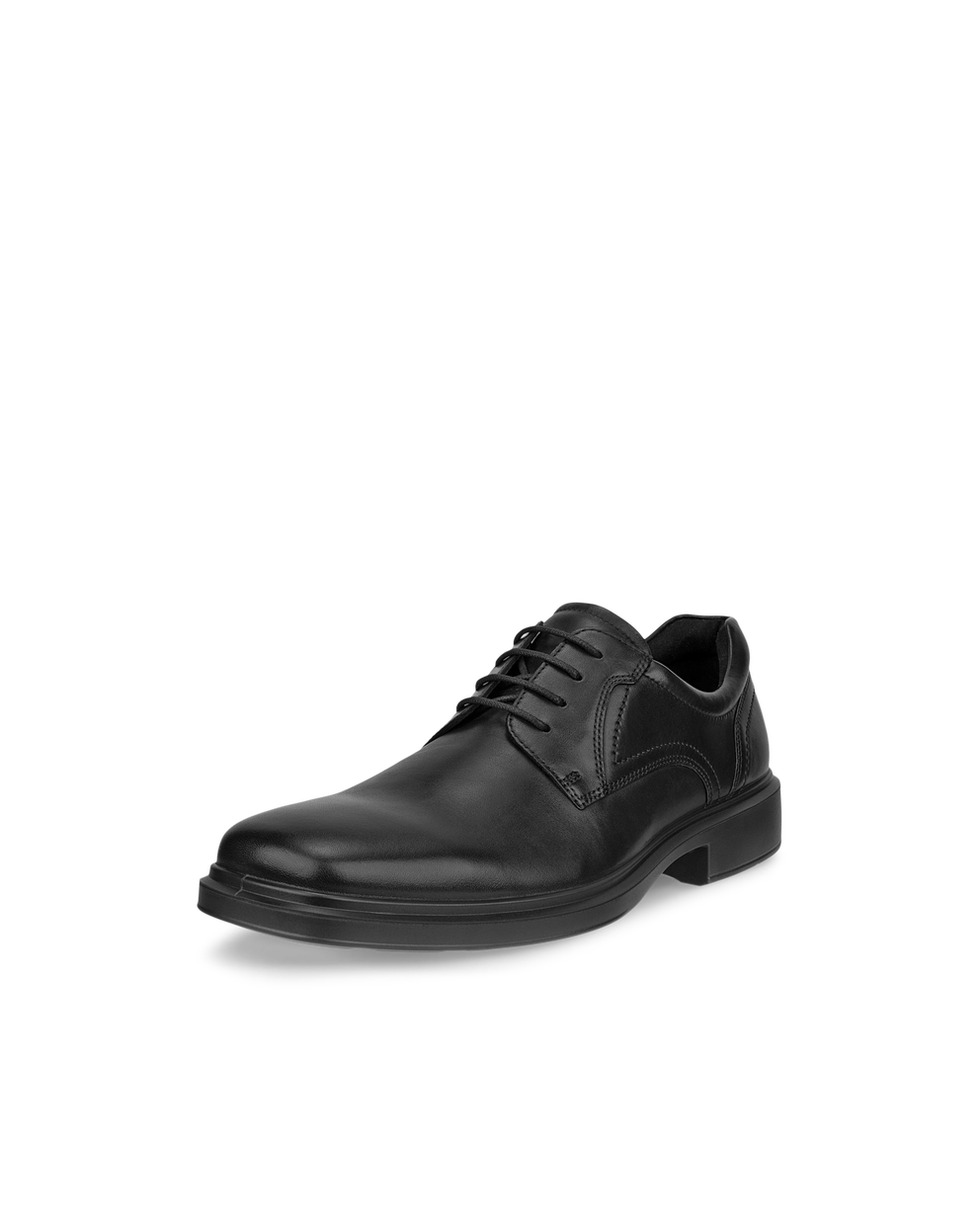 Men's ECCO® Helsinki 2 Leather Derby Shoe - Black - Main