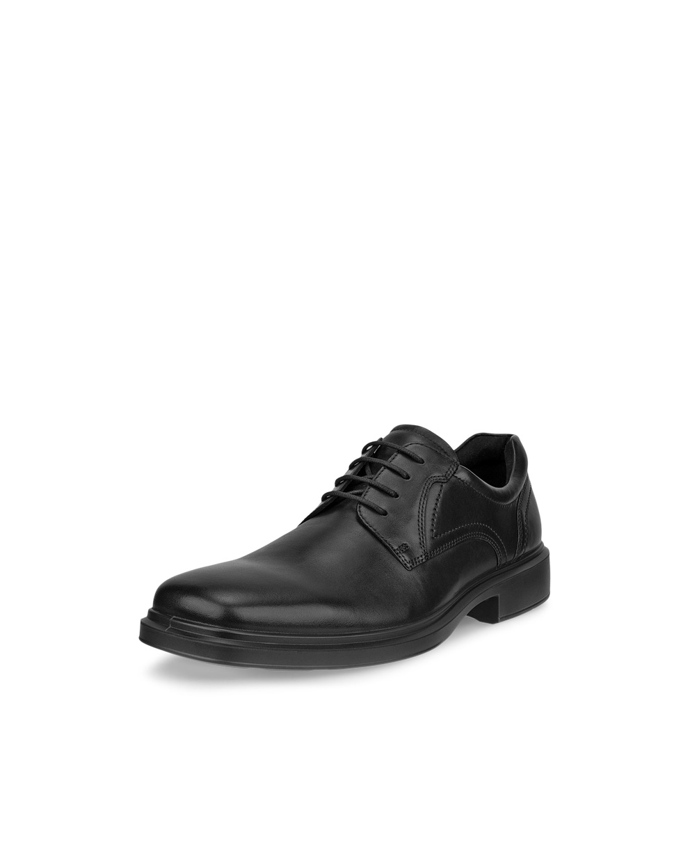 Men's ECCO® Helsinki 2 Leather Derby Shoe - Black - Main