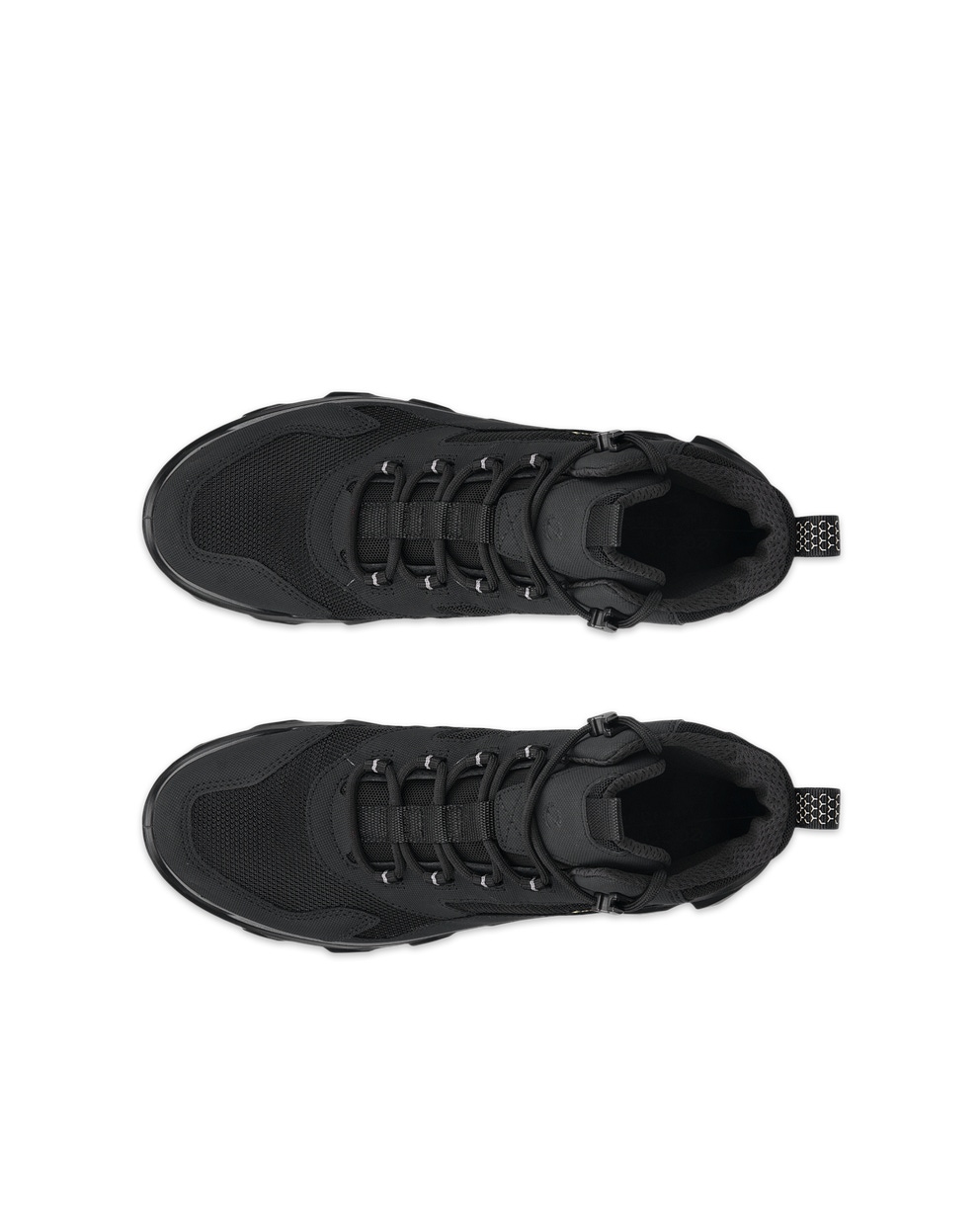 Women's ECCO® MX Gore-Tex High-Top Outdoor Sneaker - Black - Top left pair