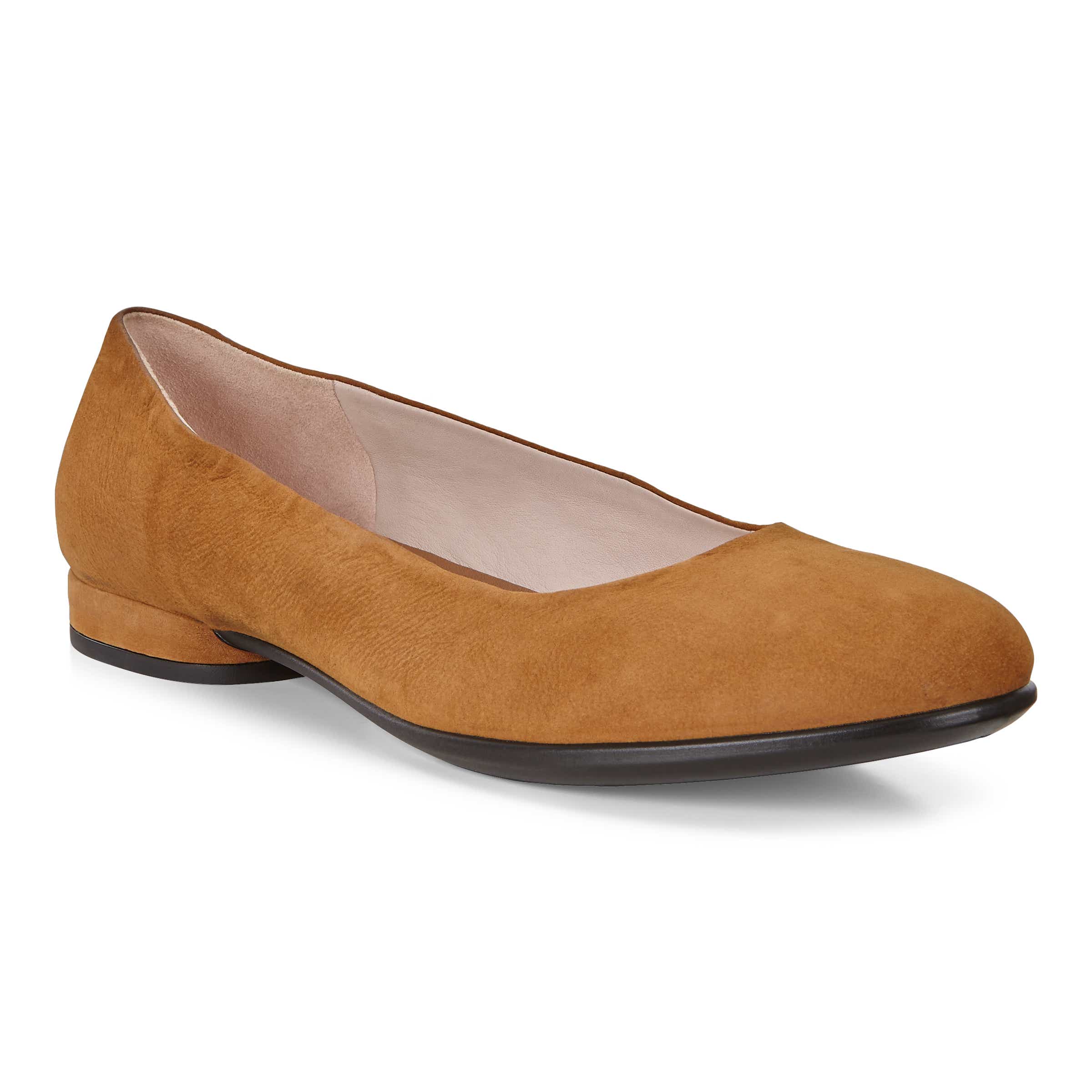 ECCO Anine Women's Ballerina Shoes - Brown - Main