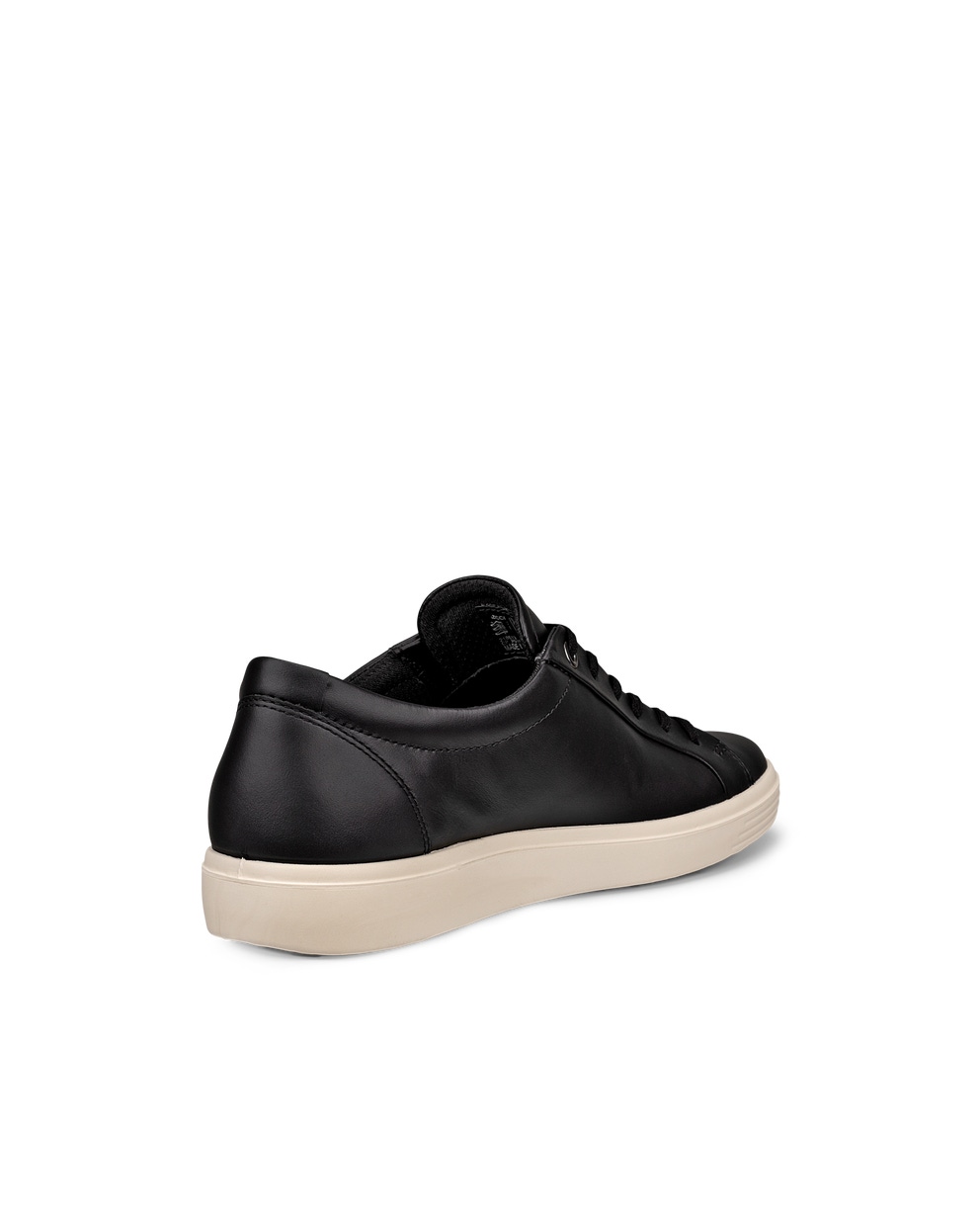 Women's ECCO® Classic Leather Sneaker - Black - Back