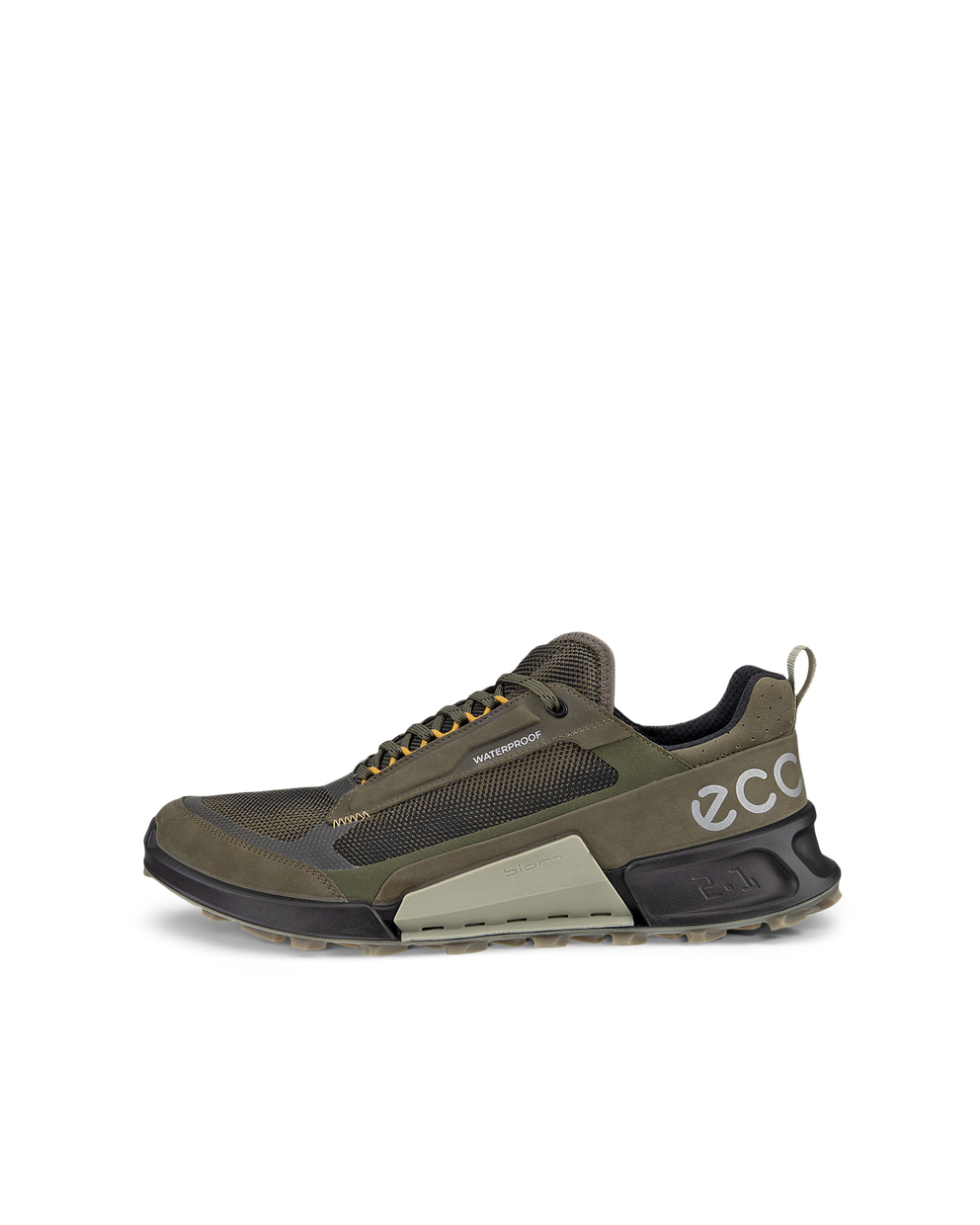 ECCO® Biom 2.1 X Mountain baskets en nubuck imperméable pour homme - Vert - Outside