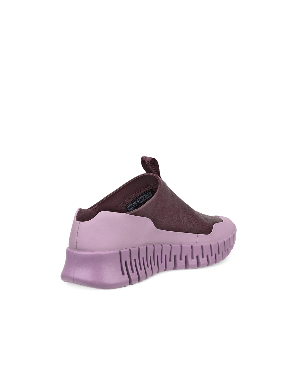 ECCO® Gruuv chaussures sans lacet en cuir pour femme - Violet - Back