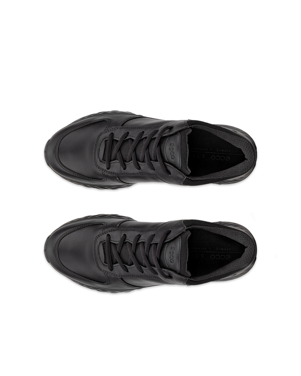 Zapatos de montaña de piel Gore-Tex ECCO® Exostride para mujer - Negro - Top left pair