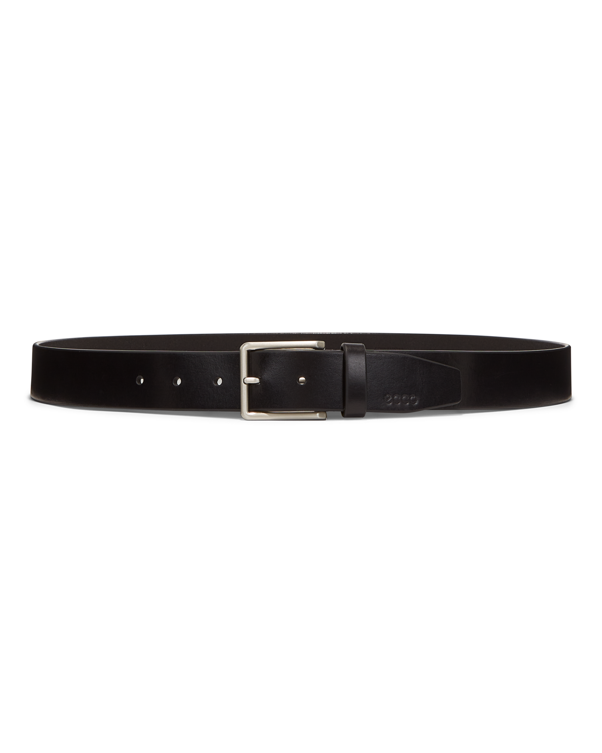 Men's ECCO® Leather Belt - Black - Main