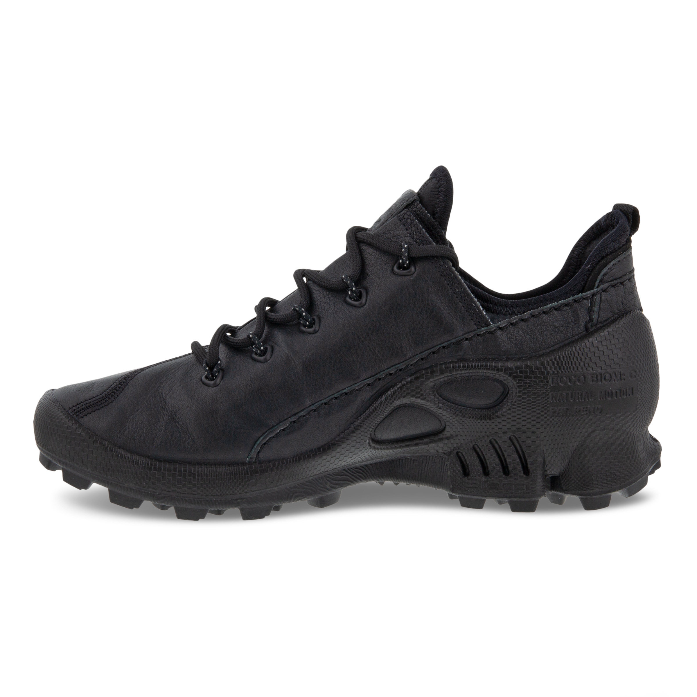ECCO BIOM C Trail ウィメンズ レザーアウトドアスニーカー - ブラック - Inside