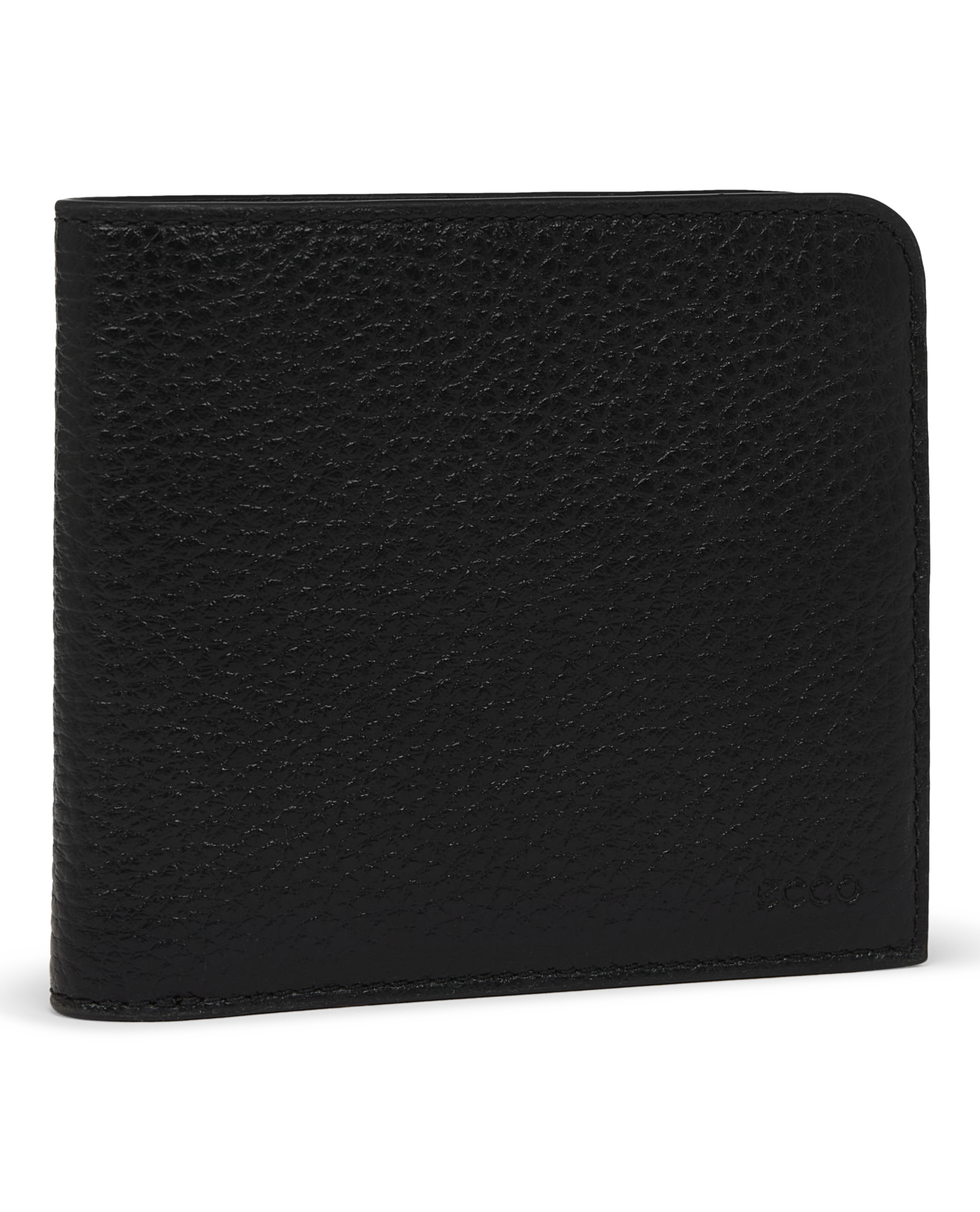 ECCO® Small Leather Wallet - Black - Main