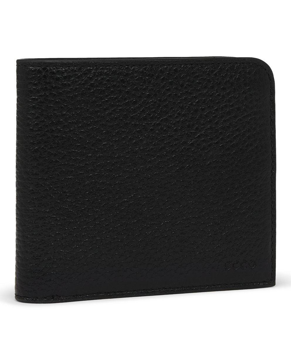 ECCO® Small Leather Wallet - Black - Main