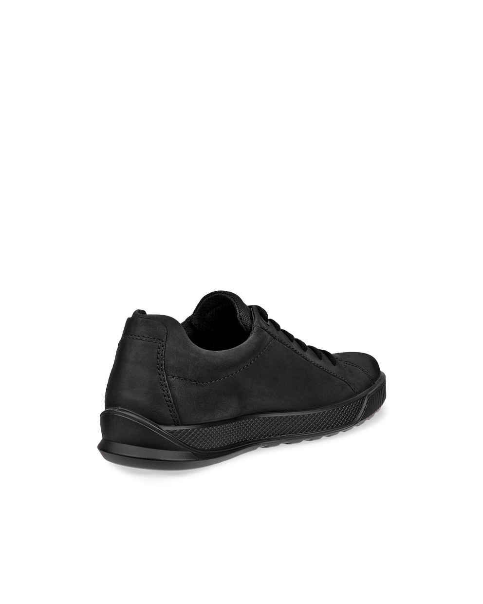 Zapatillas de nobuk ECCO® Byway para hombre - Negro - Back