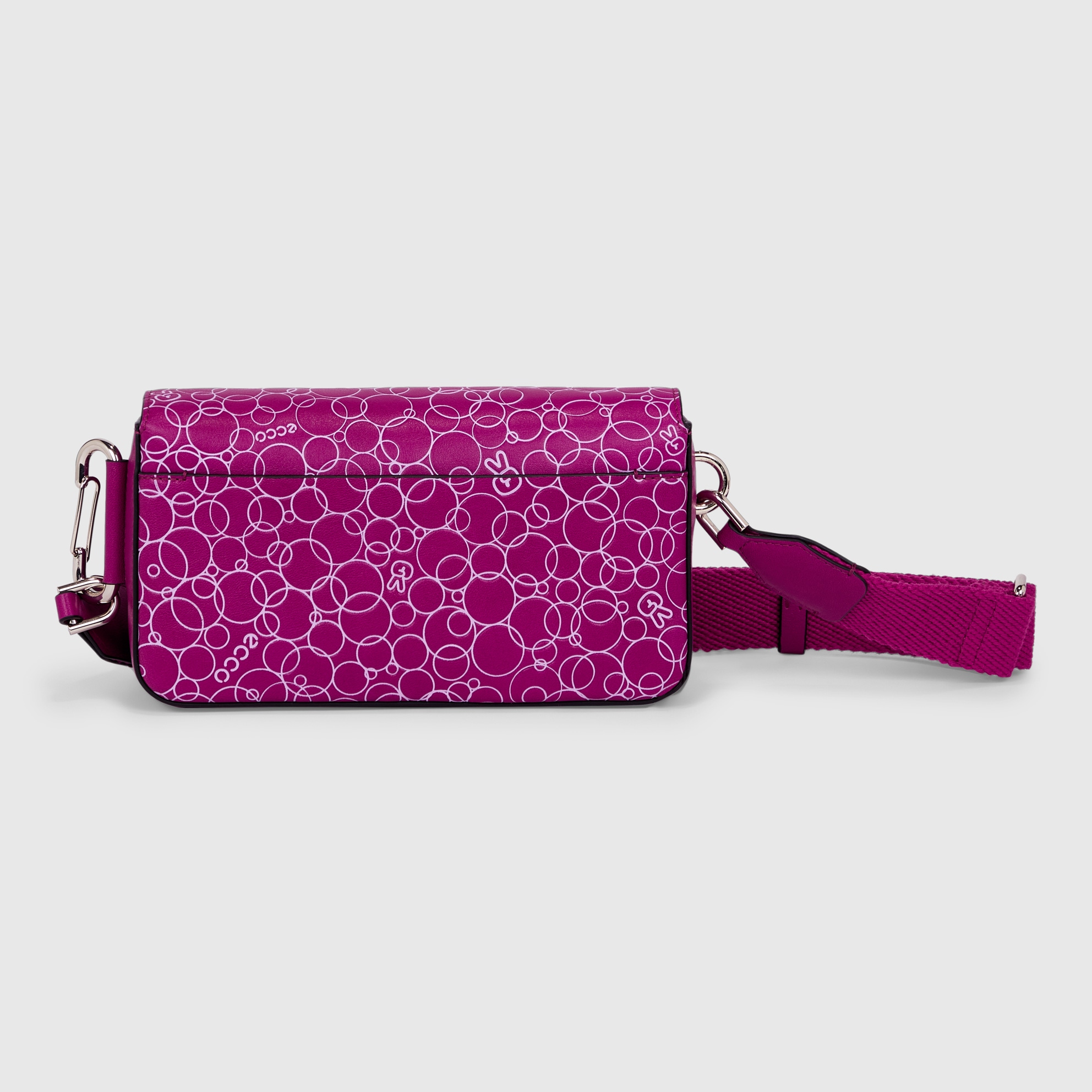 ECCO® Peace Leather Phone Bag - Purple - Back