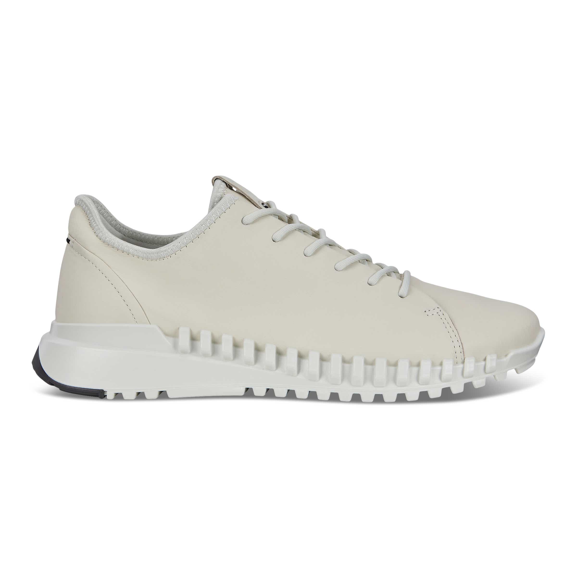 ECCO Zipflex Low メンズ レザースニーカー - ホワイト - Outside
