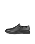 ECCO Men's Metropole London Slip-on Leather Shoes - Black - Outside