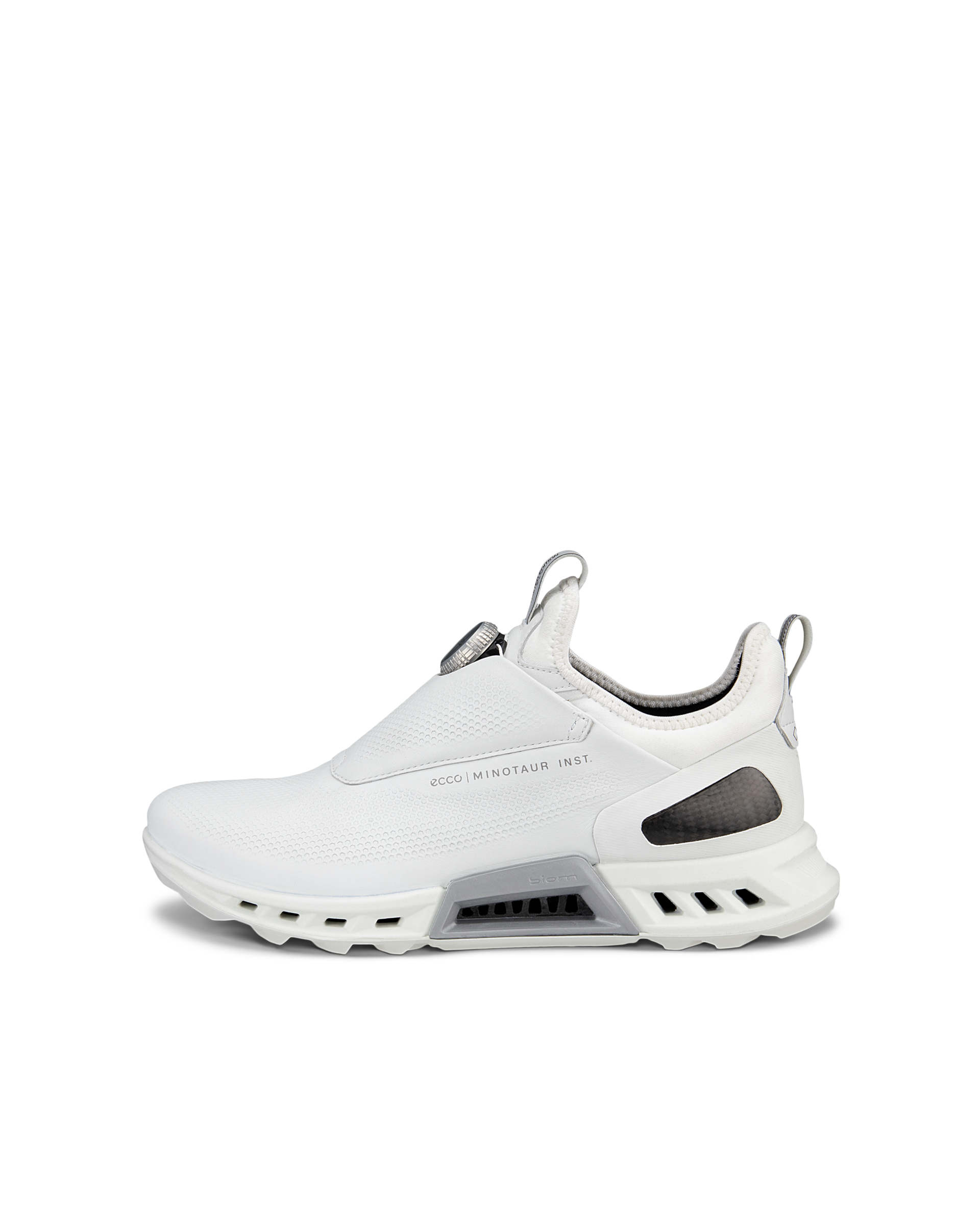 ECCO Golf BIOM C4 メンズ レザーGore-Texゴルフシューズ | White ECCO Golf BIOM C4 メンズ レザーGore-Texゴルフシューズ | White
